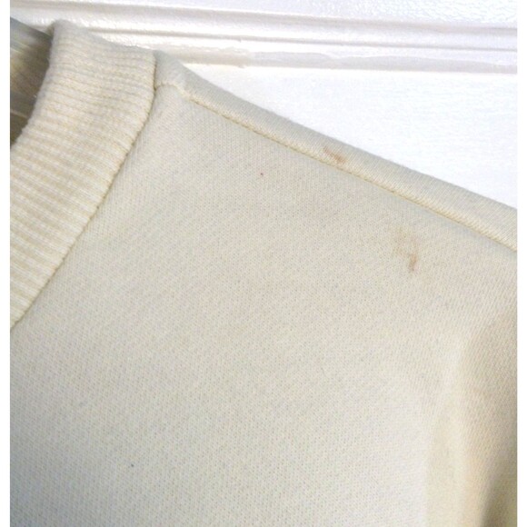 Vtg Adidas Crewneck Sweater Men M Nature Moth Wildlife Colorful 90's Retro Y2K - Picture 9 of 10